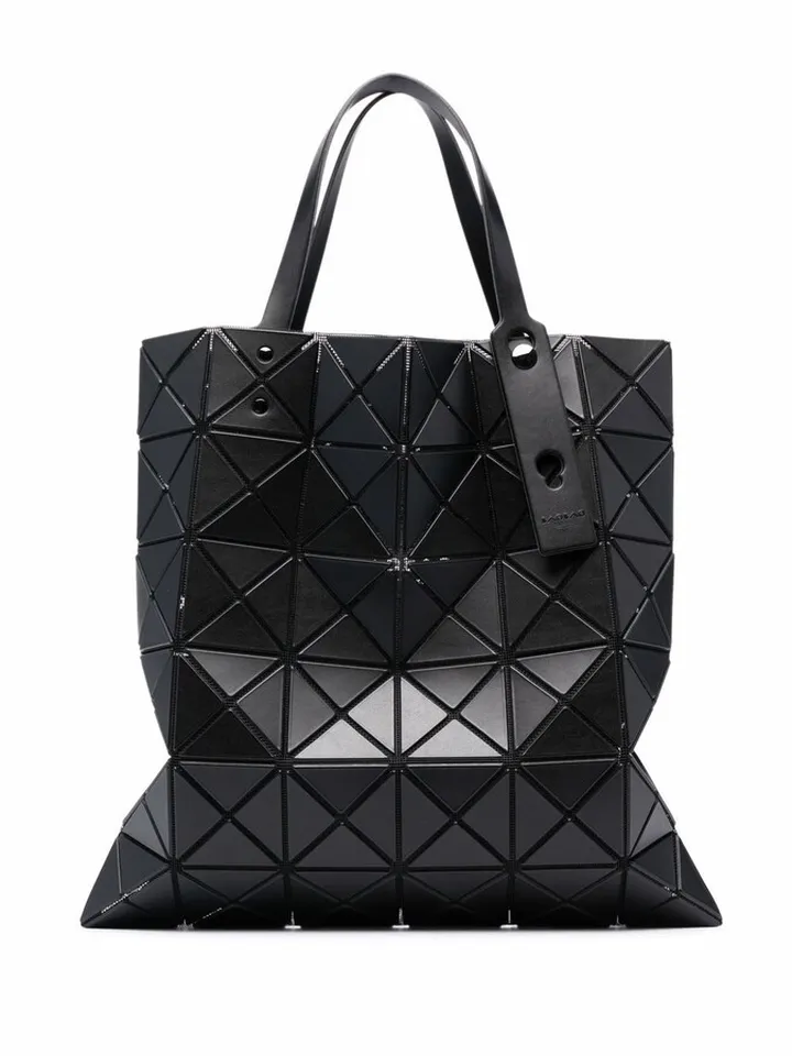 Lucent prism-panelled tote bag