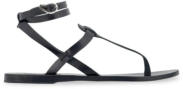 Estia Leather Thong Sandals
