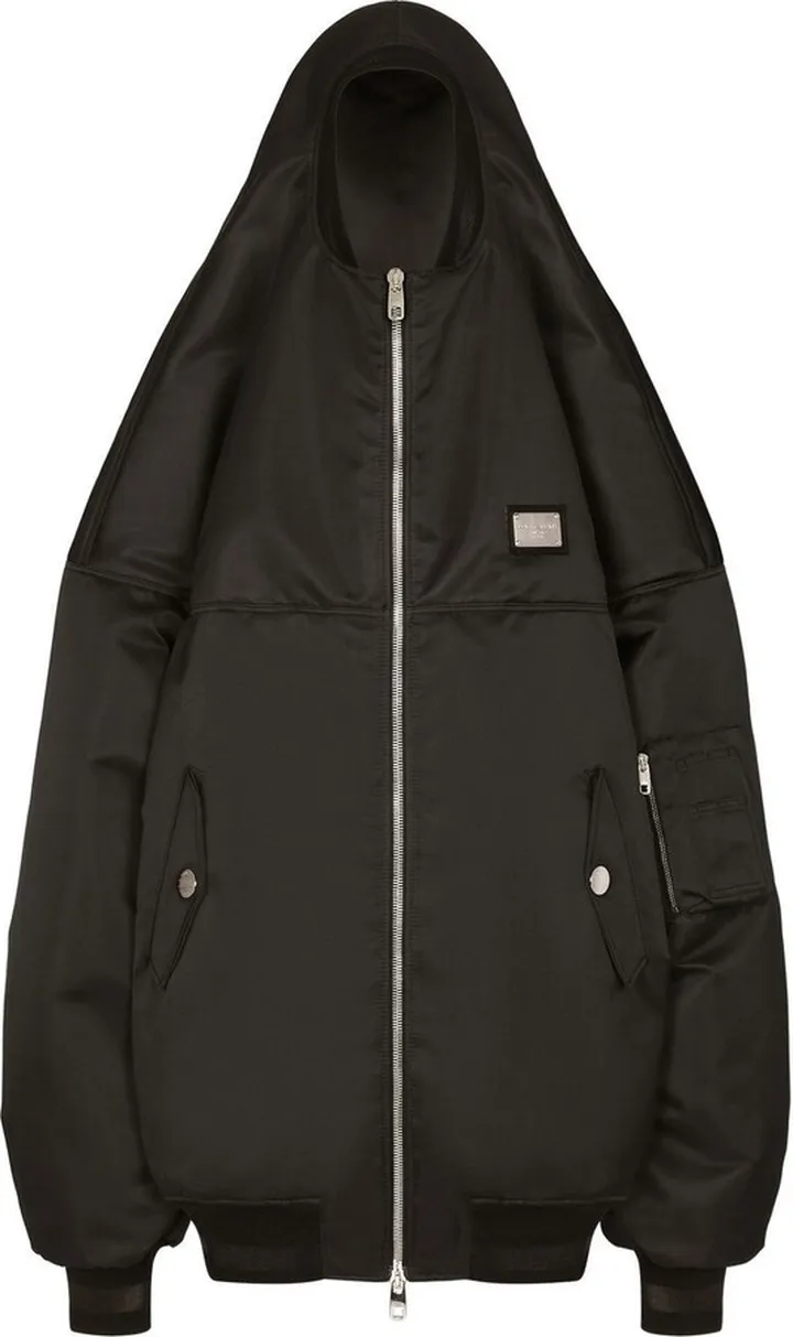 Hooded Bomber Jacket