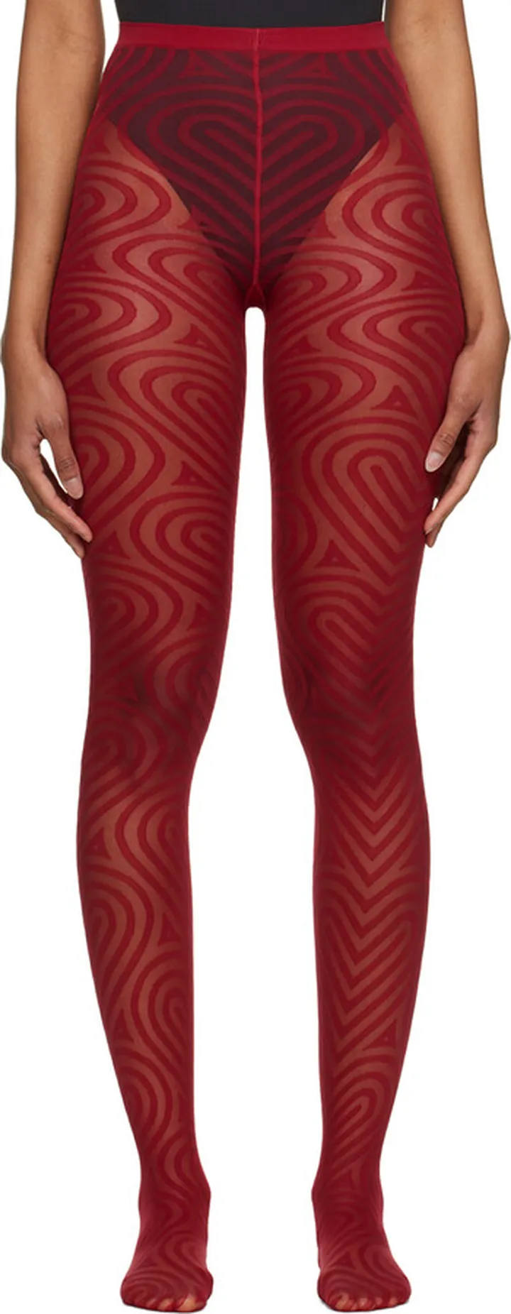 Wolford Red Heart Tights