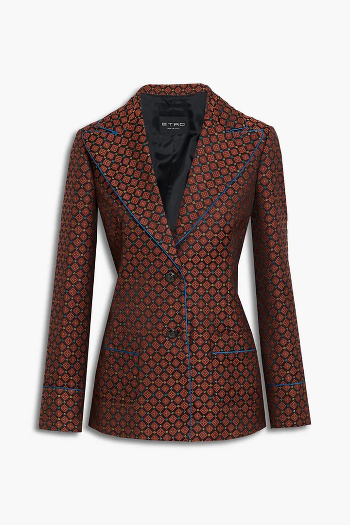 Jacquard blazer