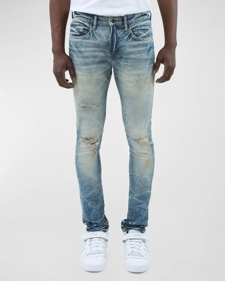 Men's Motive Distressed Skinny Jeans
