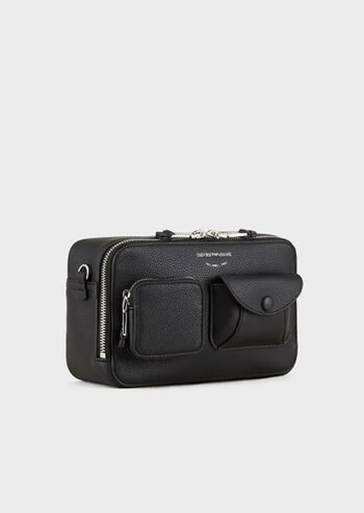 Deer-print MyEA camera case with shoulder strap
