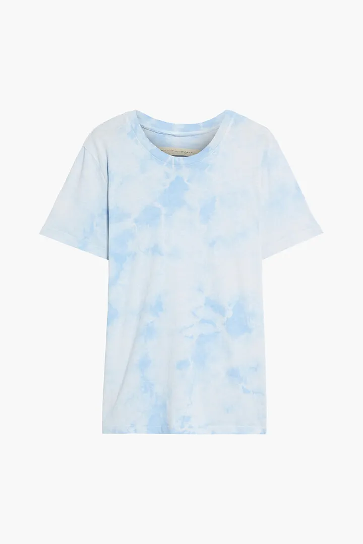 Tie-dyed cotton-jersey T-shirt