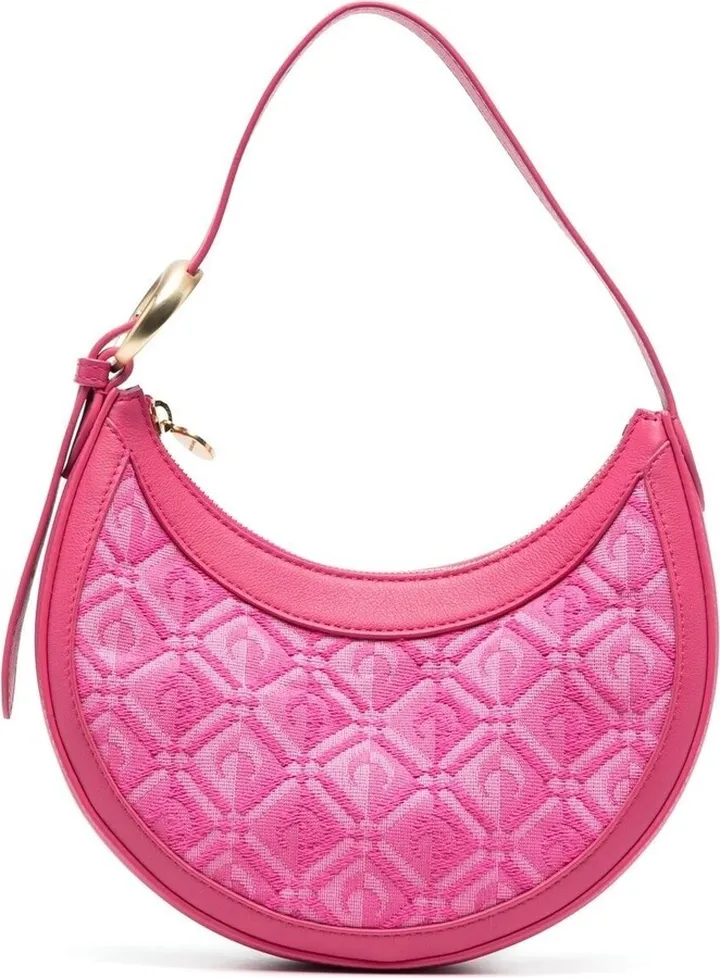 Pink Elips Moon Diamant Mini Shoulder Bag
