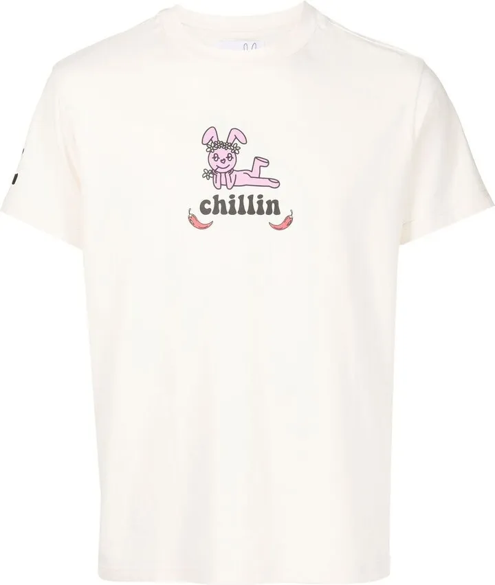 graphic-print short-sleeve T-shirt