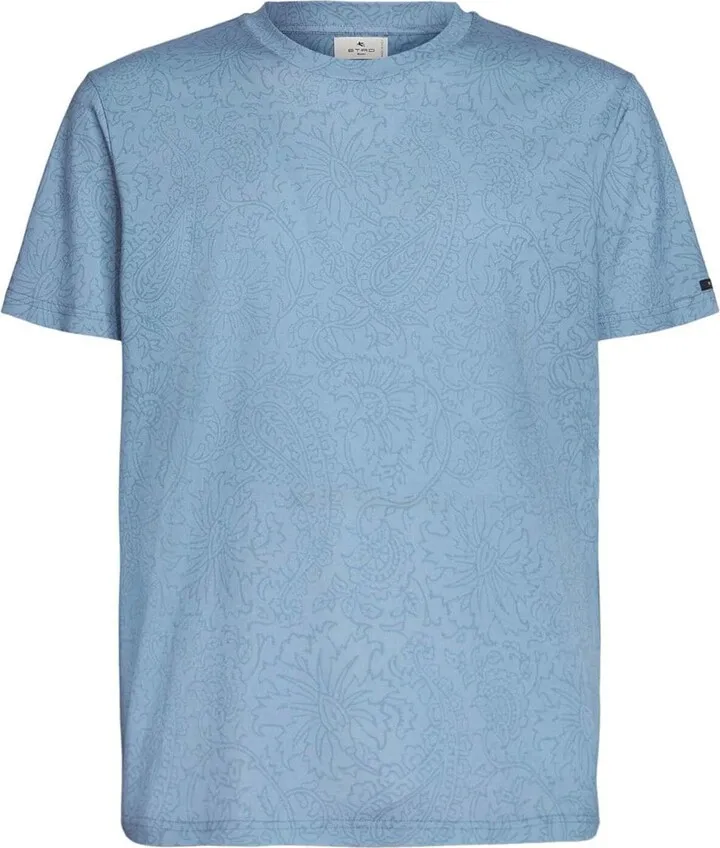 paisley-print cotton T-shirt