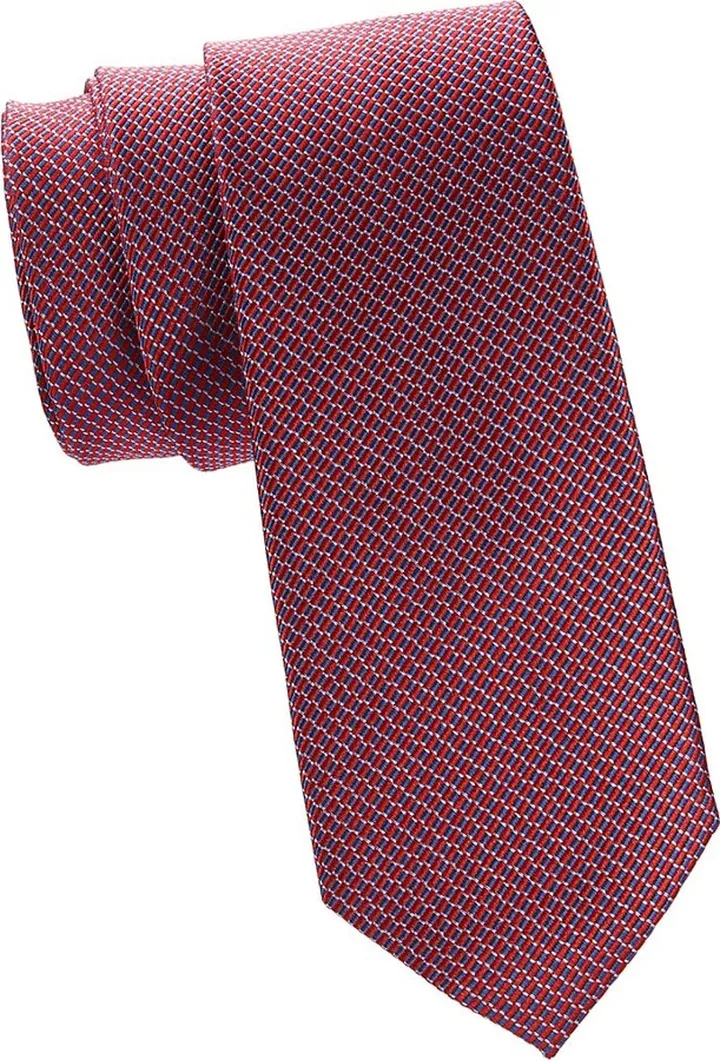 Geometric Silk Tie