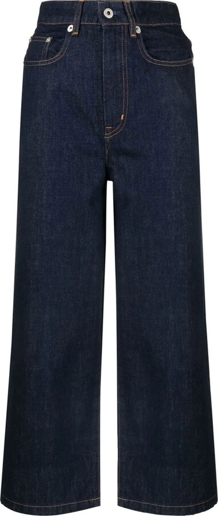High-Waist Wide-Leg Jeans