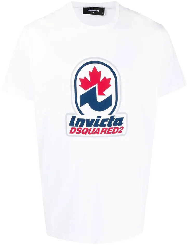 logo-print T-shirt