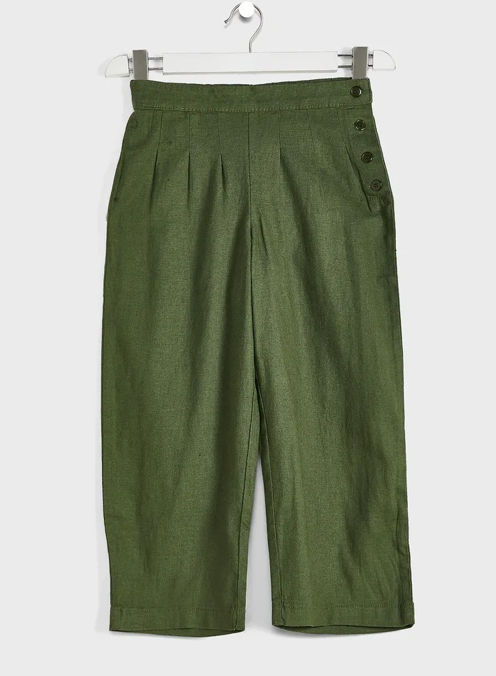 Girls Straight Pants