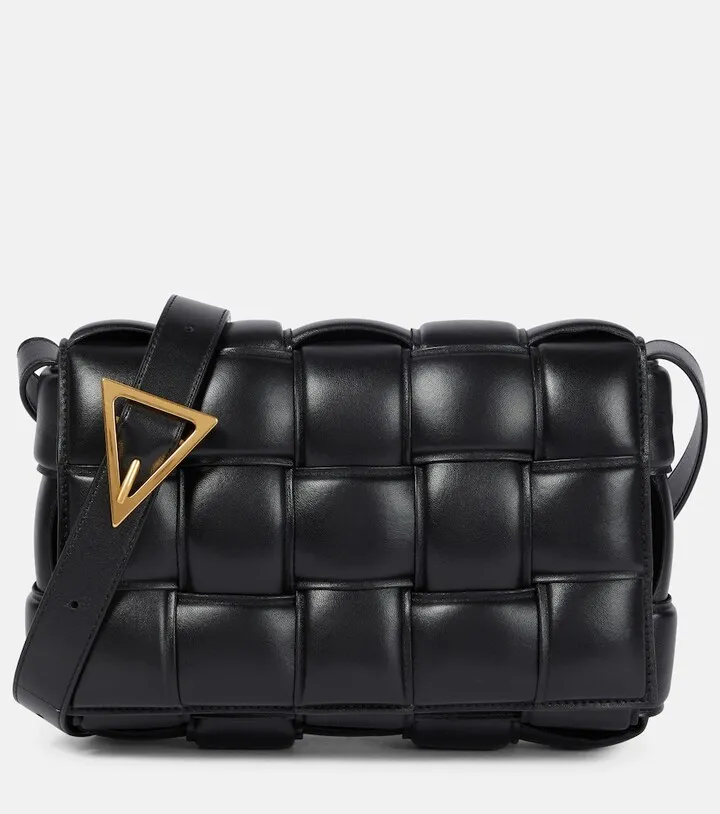 Padded Cassette leather shoulder bag