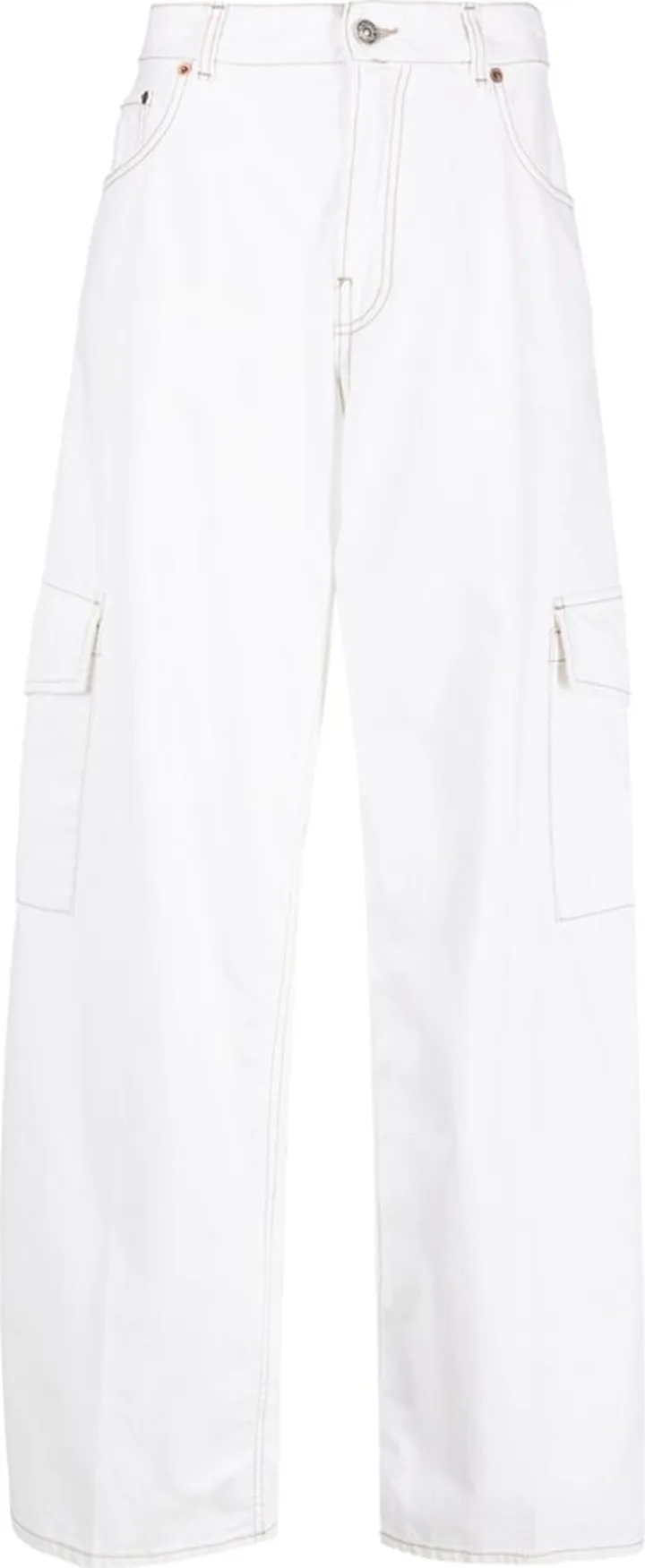 Mid-Rise Wide-Leg Jeans