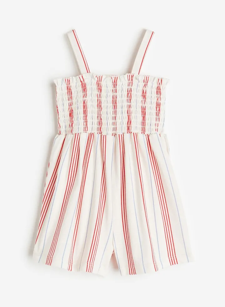 Kids Smocked Romper Suit