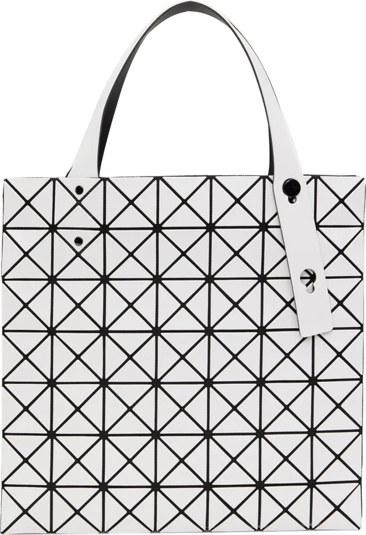 Bao Bao Issey Miyake White Prism Tote