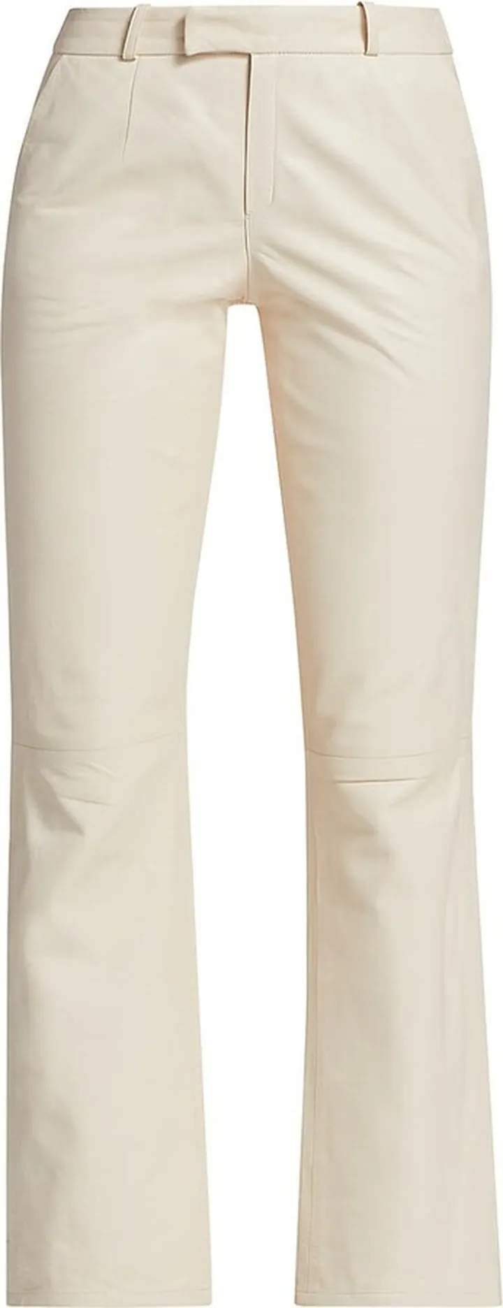 Mom Cigarette Leather Pants