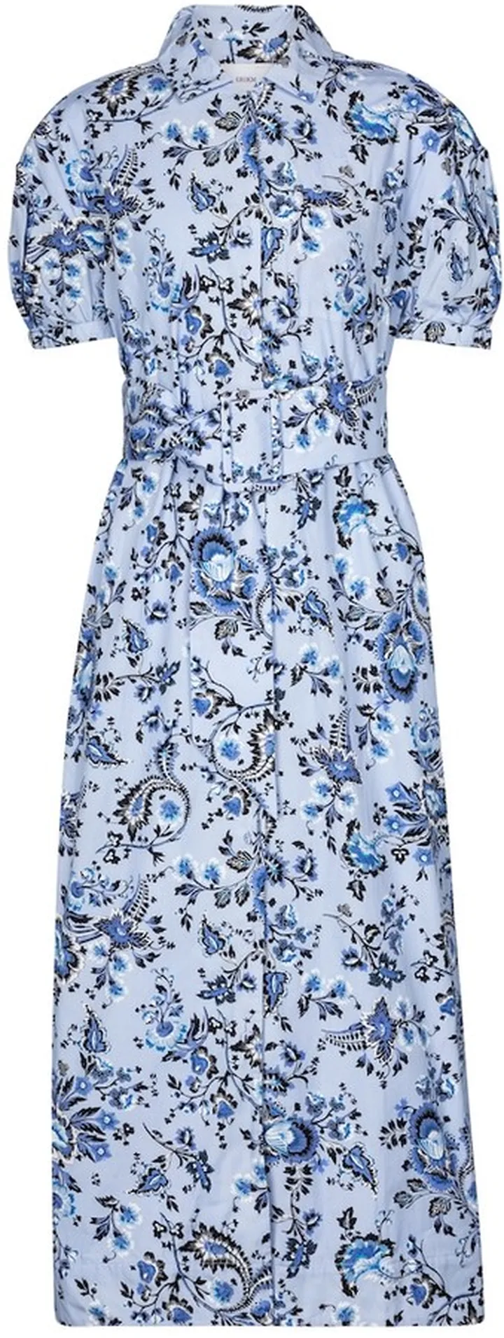 Frederick cotton poplin midi dress