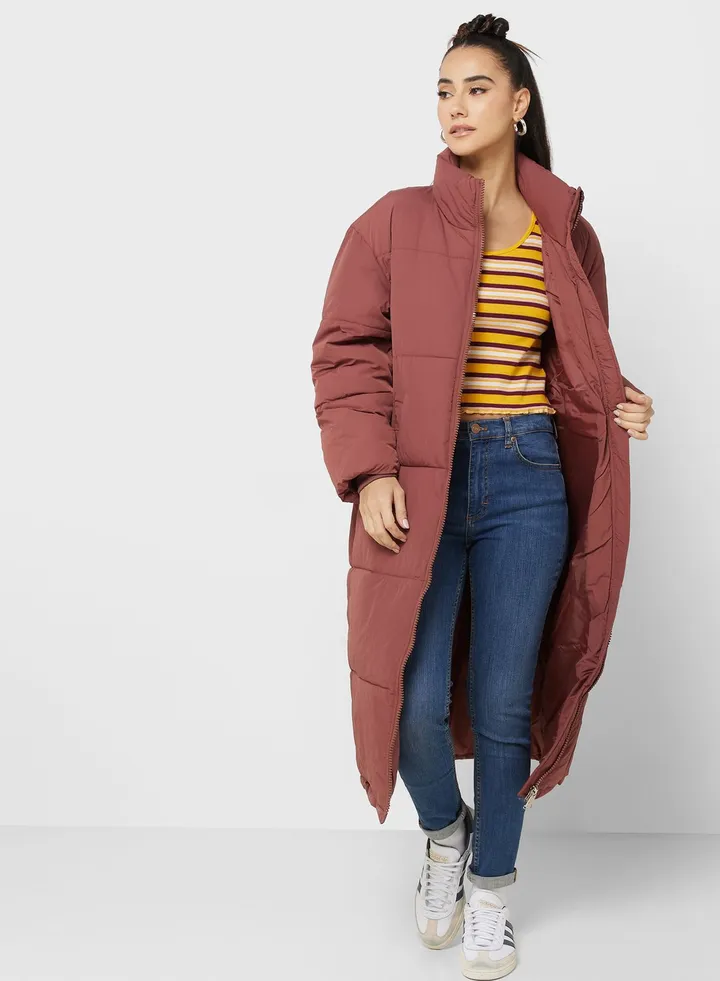 Longline Padded Jacket