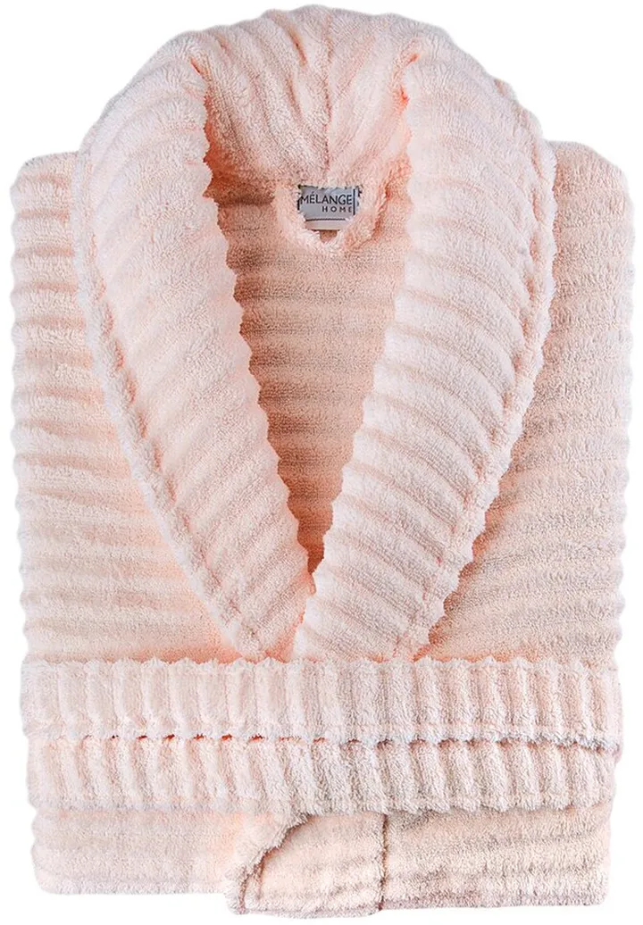 Mélange Home Zero Twist Ruffle Bath Robe