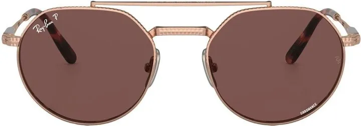 Jack Titanium round-frame sunglasses