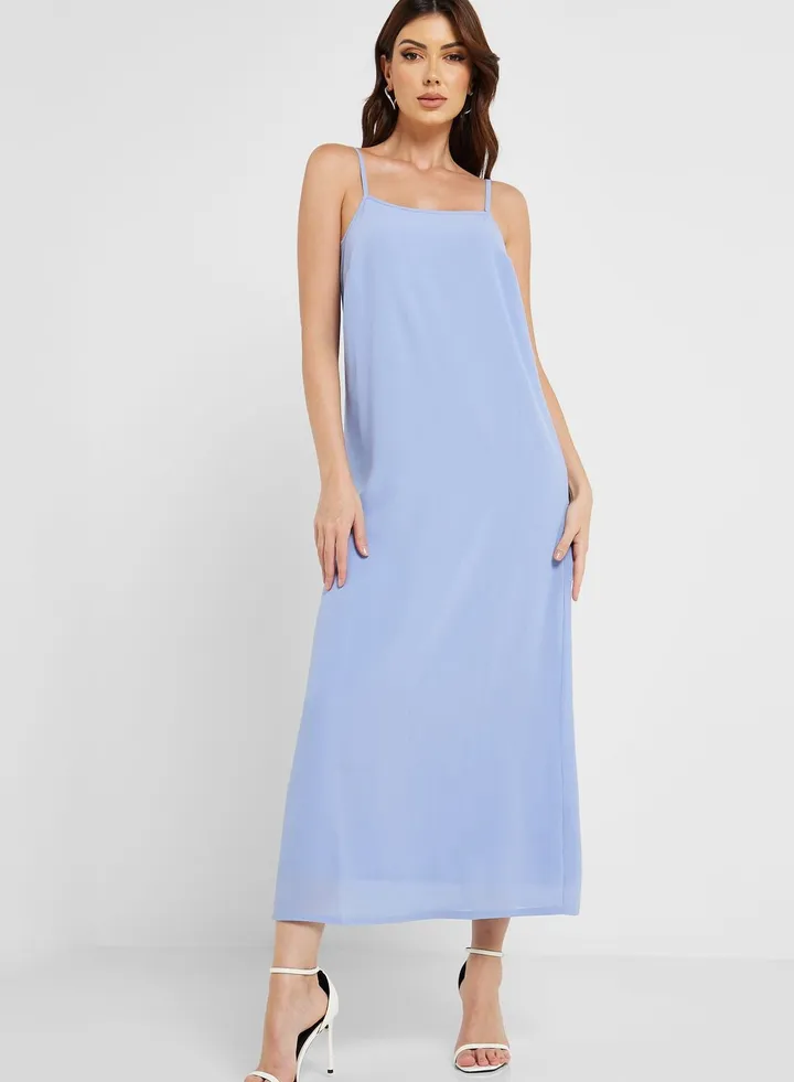 Strappy Detail Knitted Dress