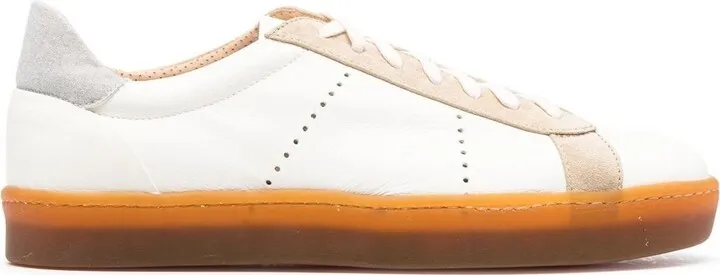 Perforated Low-Top Sneakers