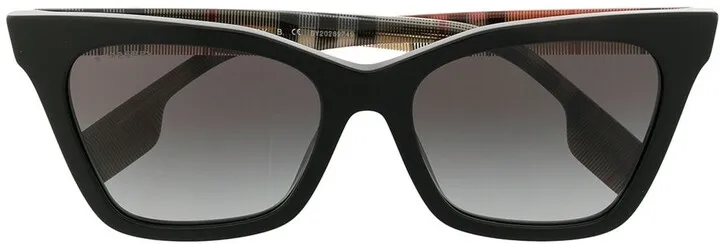 Elsa Vintage-Check sunglasses