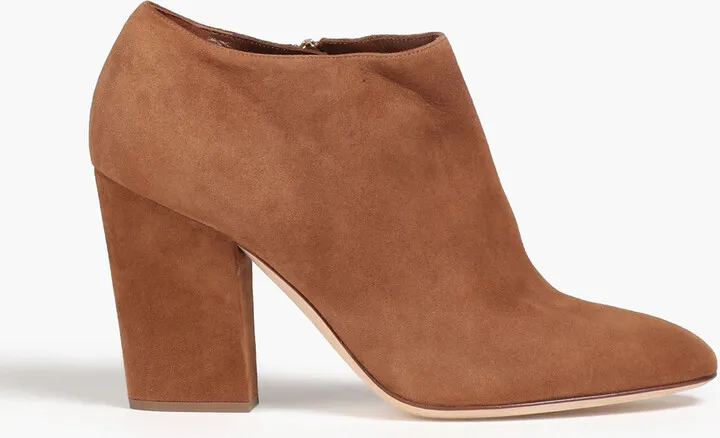 Suede ankle boots