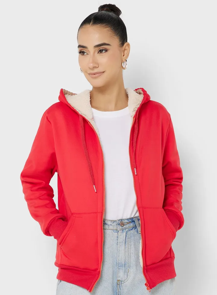 Fleece Lined Hoodie