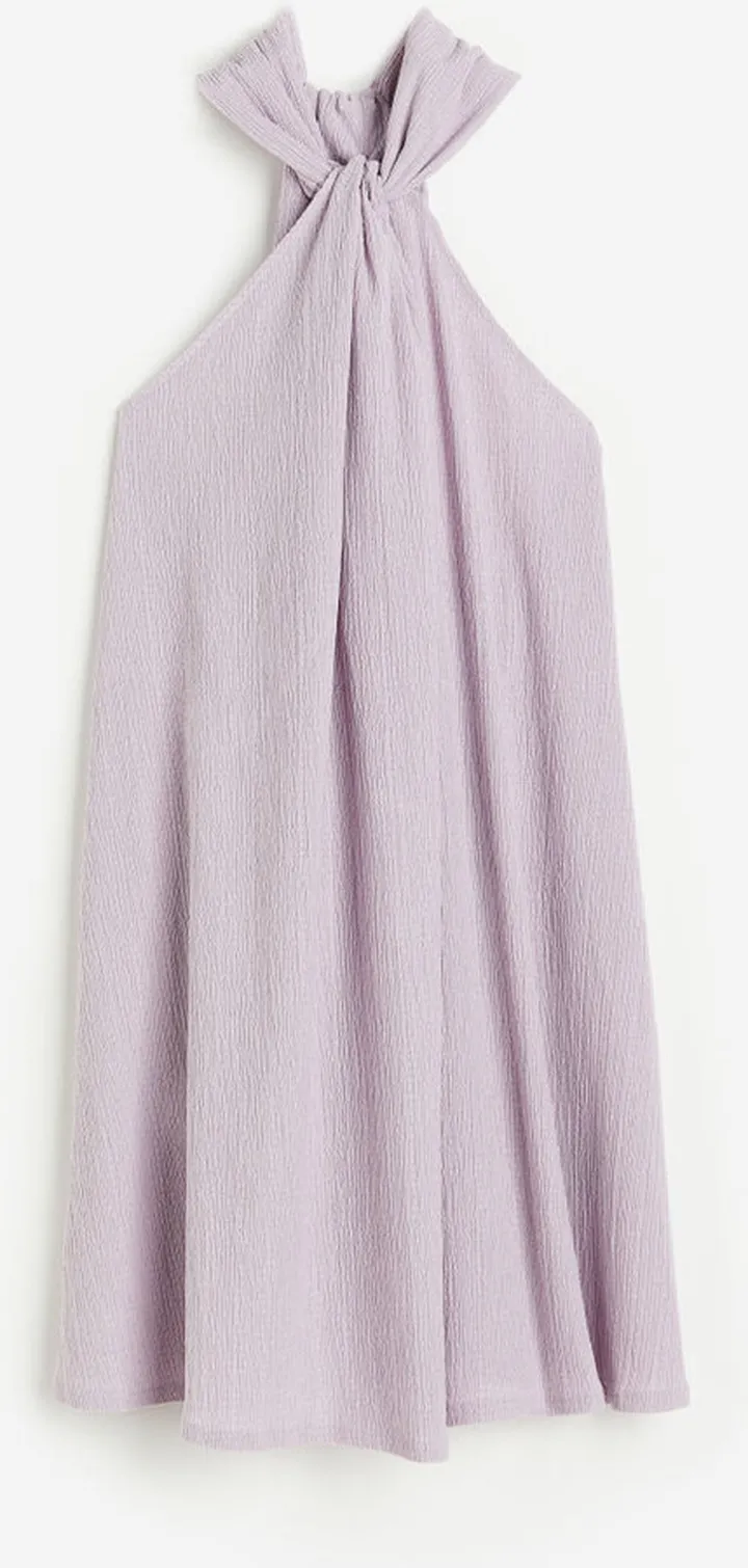 A-line Halterneck Dress