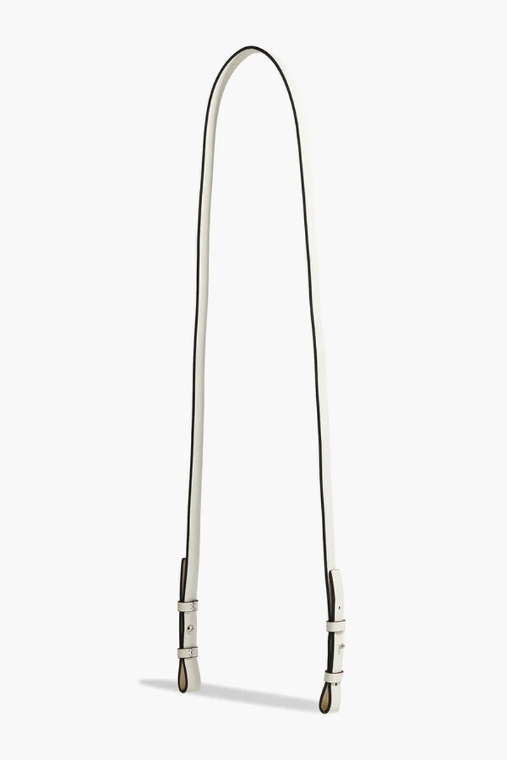 Leather bag strap