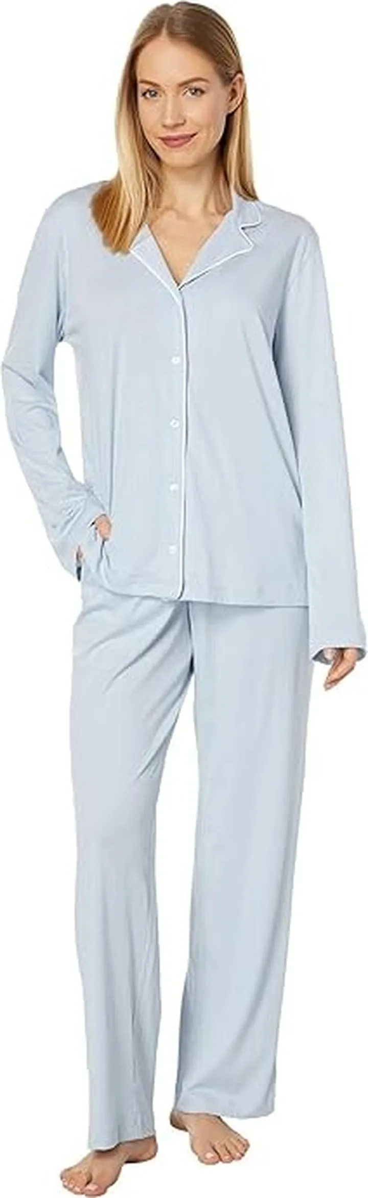 Skin Cayla Long PJ Set (Blue Salt) Women's Pajama Sets