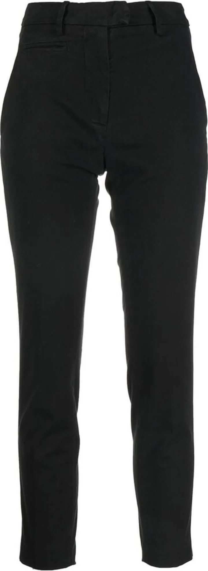 Slim-Cut Cropped Trousers