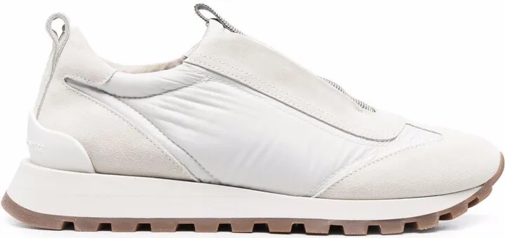 Ivory Slip-On Sneakers