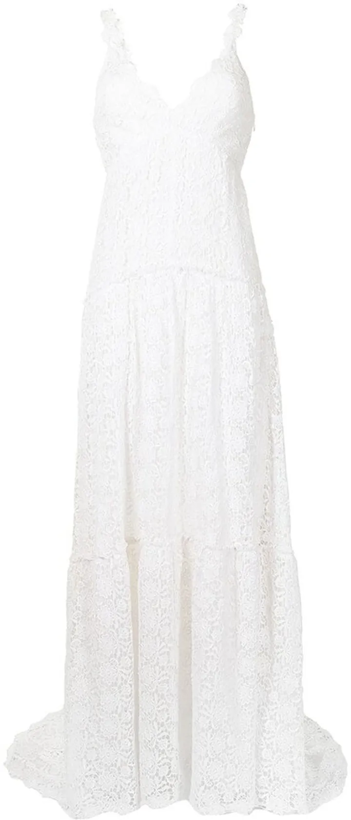 Lace Deep-V Dress