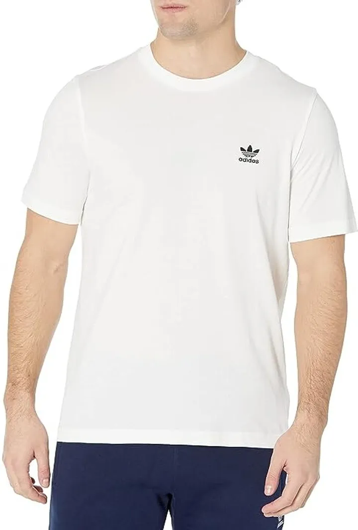 adidas Originals Trefoil Essential Tee (White) Men's Clothing