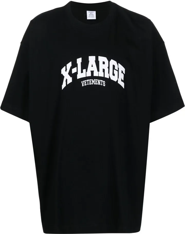 VETEMENTS- Logo Cotton T-shirt