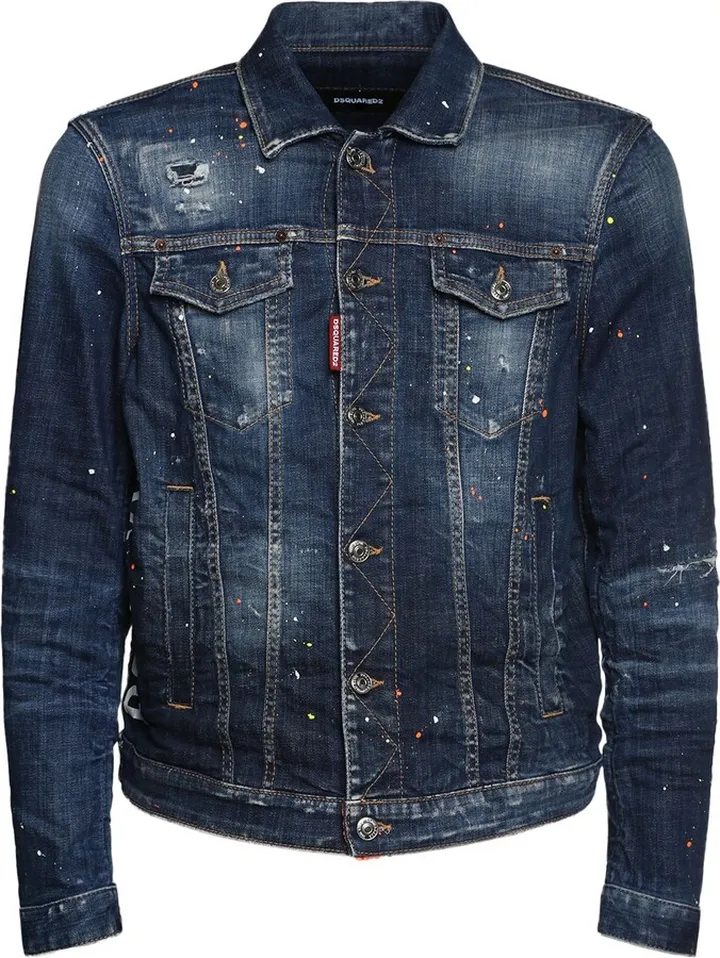Logo cotton denim jacket