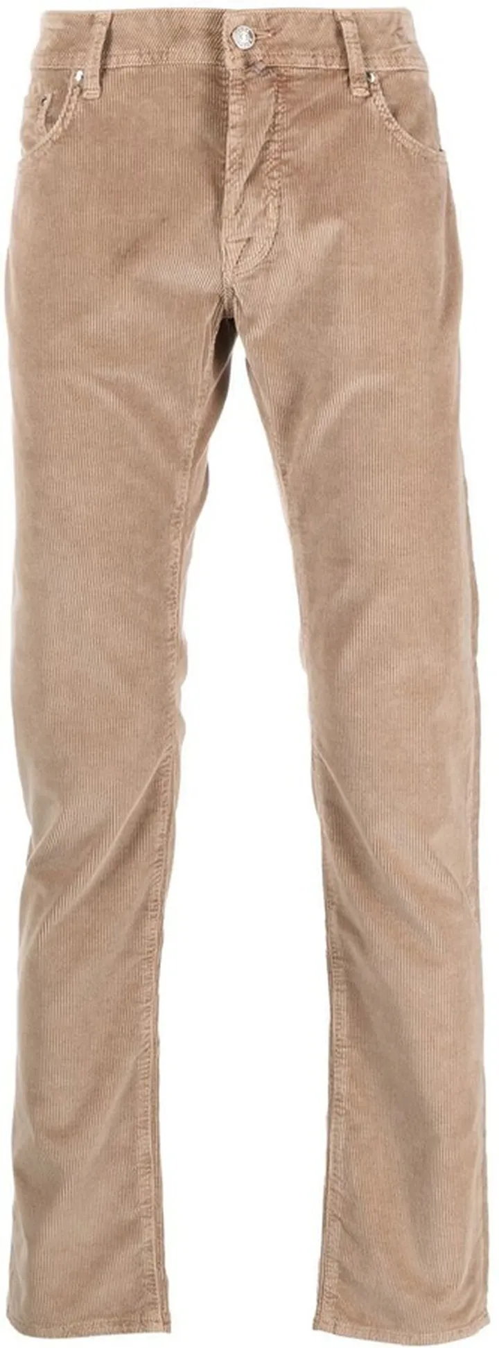 Corduroy Straight-Leg Trousers