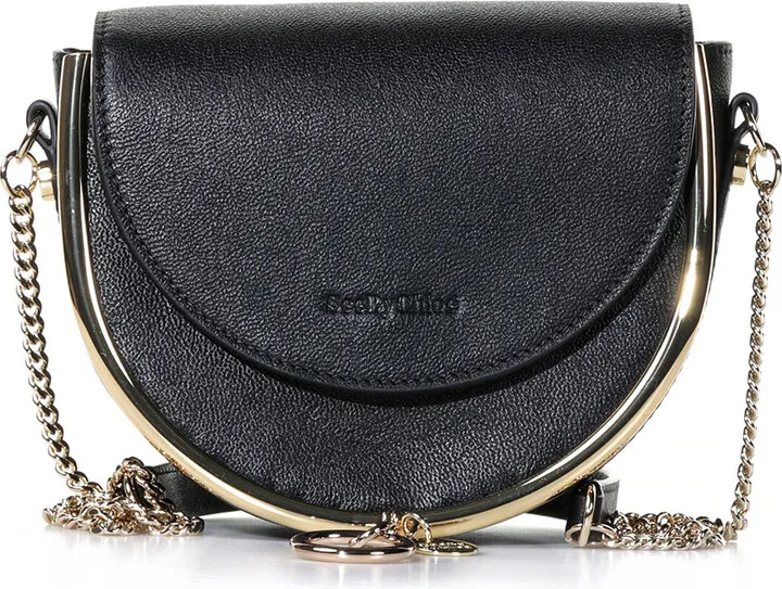 Shoulder Bag With Golden Detail