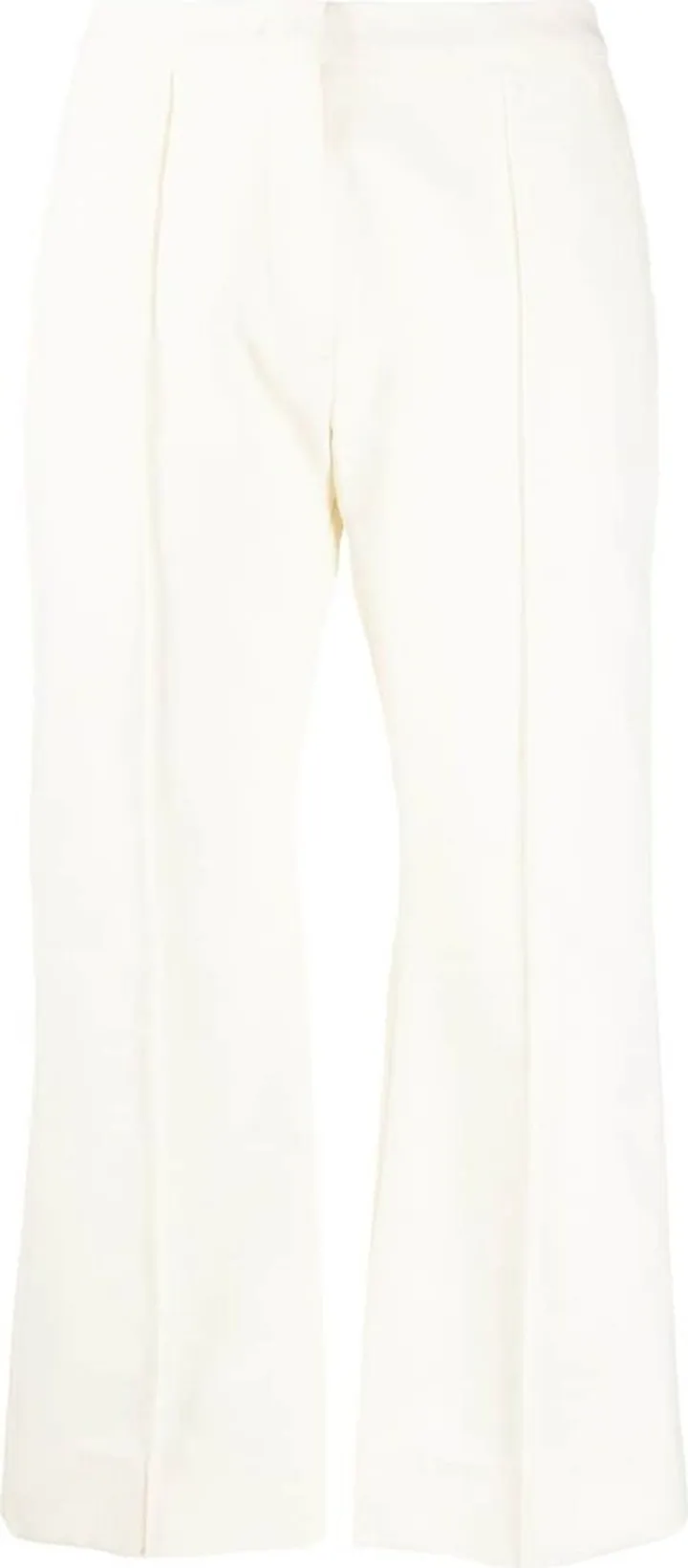 High-Waisted Cropped Trousers