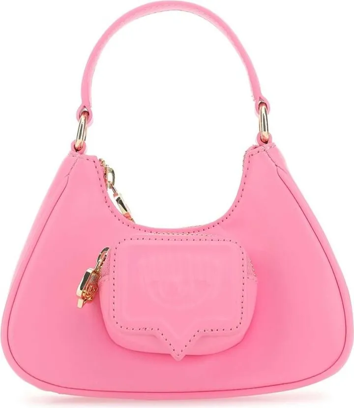 Chiara Ferragni Eyelike-Embossed Zipped Mini Tote Bag