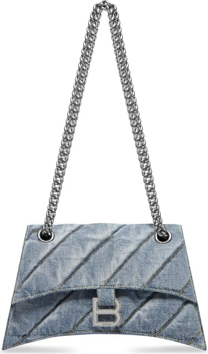 Blue Crush Medium Denim Shoulder Bag