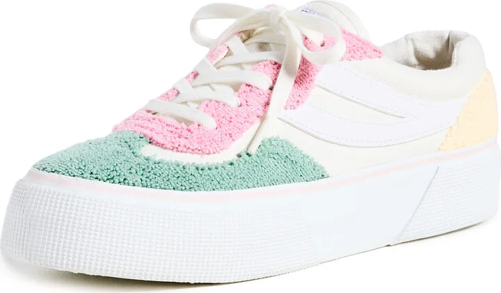 Superga 3041 Revolley Platform Terry Cloth Sneakers