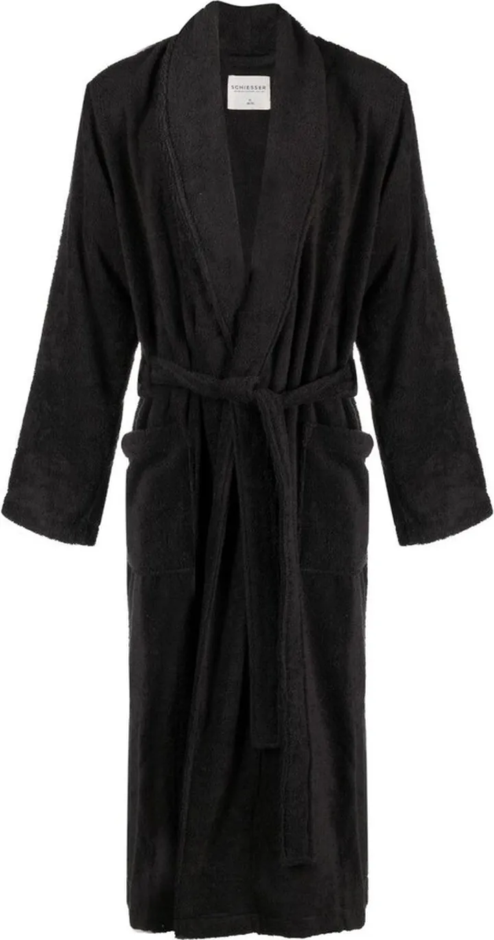 Grey Frottier Bathrobe