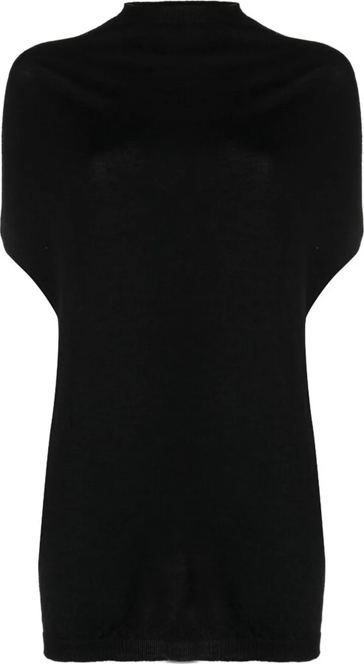 Knitted Sleeveless Cashmere Top