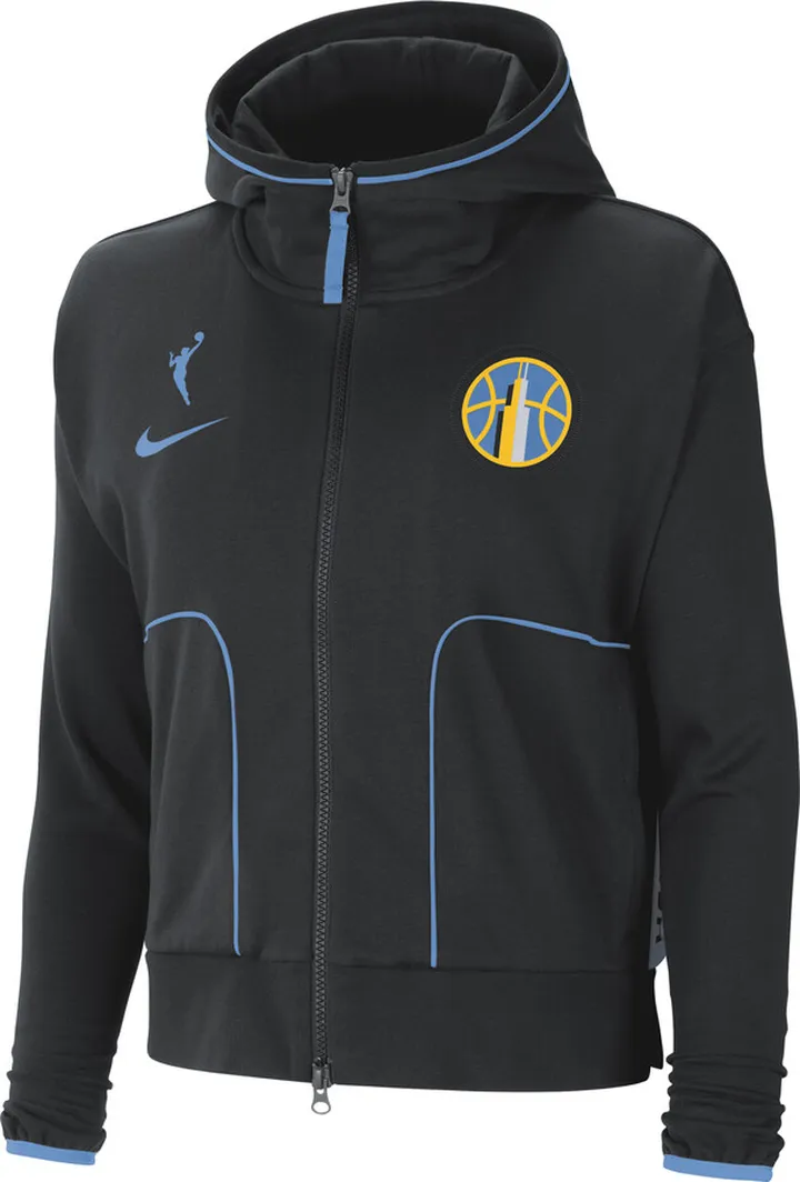 Chicago Sky Nike Women's WNBA Knit Jacket in Black