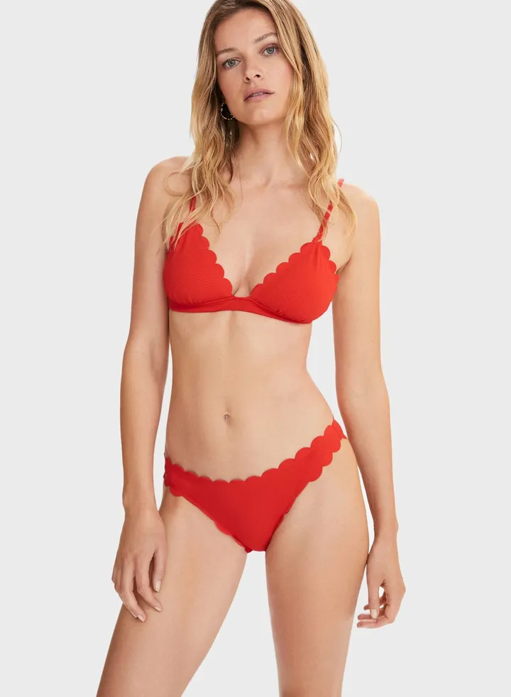 Plunge Neck Bikini Top