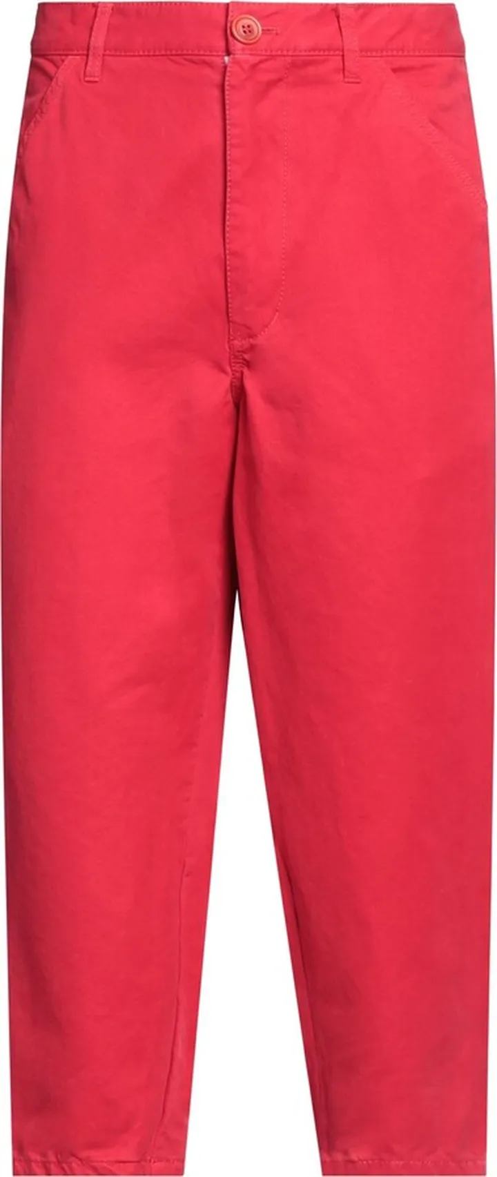 Cropped Pants Red