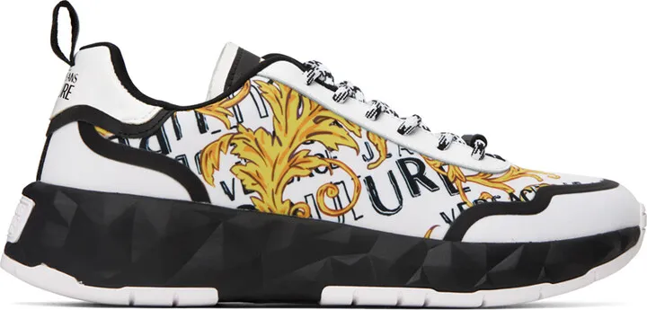 Versace Jeans Couture White Atom Sneakers